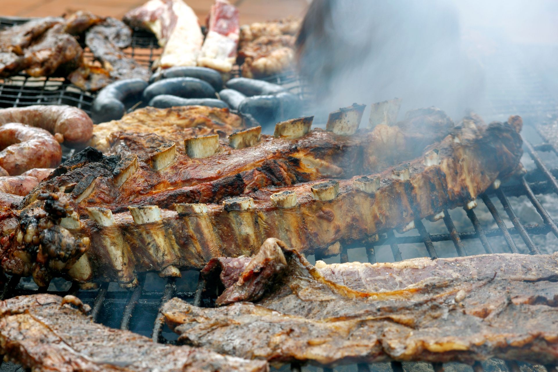 Traditional Argentine grill